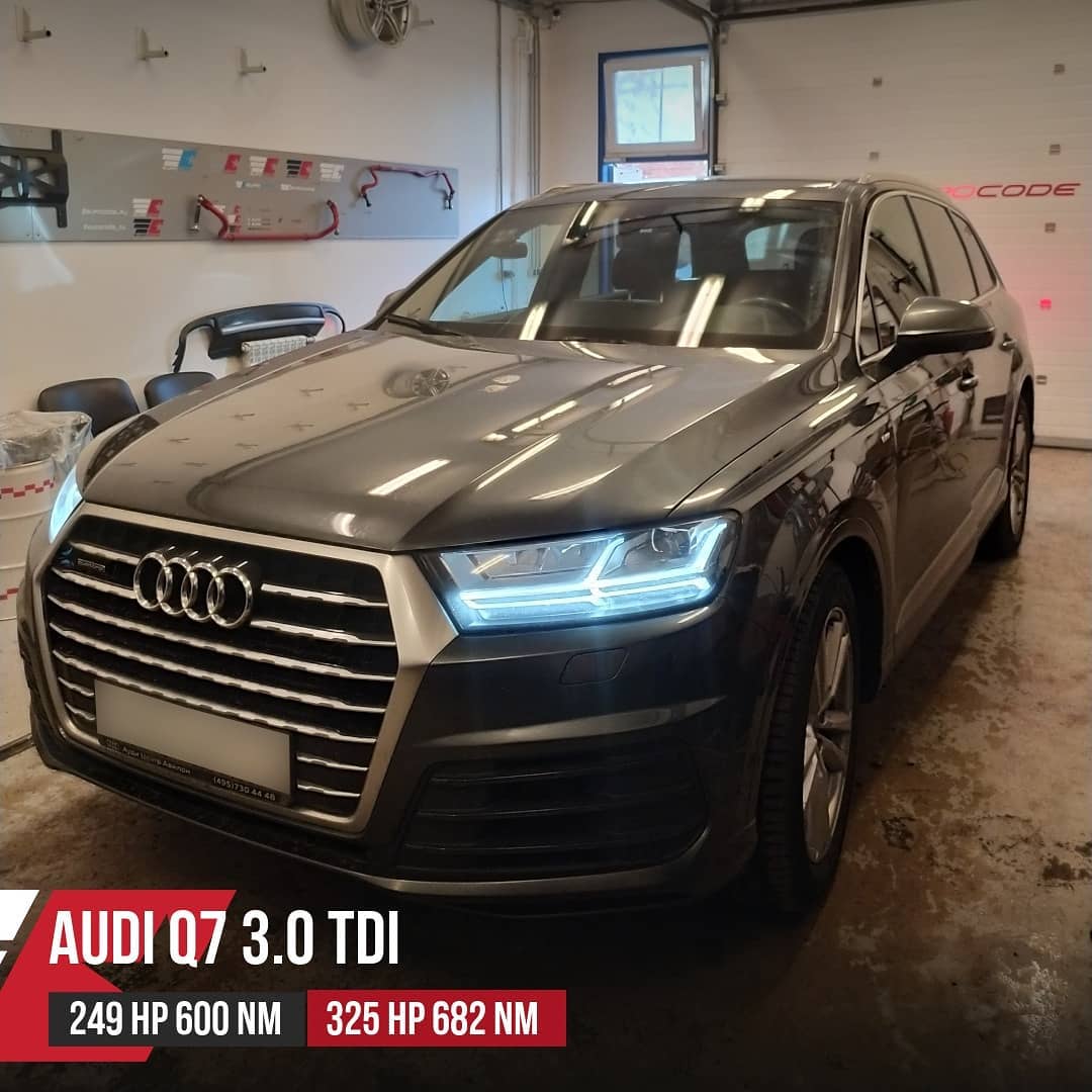 Чип тюнинг Ауди Q7 4m 3.0TDI 45 TDI